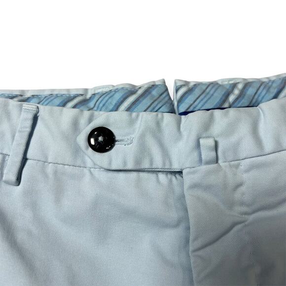 PT Torino Slim Fit Stretch Straight Leg Pants SIZE IT 50 US 32 Light Blue Chino - Picture 11 of 15